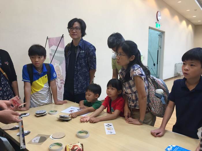 圓盤中的動態多元科學系列實驗探究